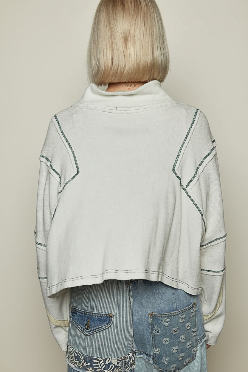 Paula Zip Sweatshirt