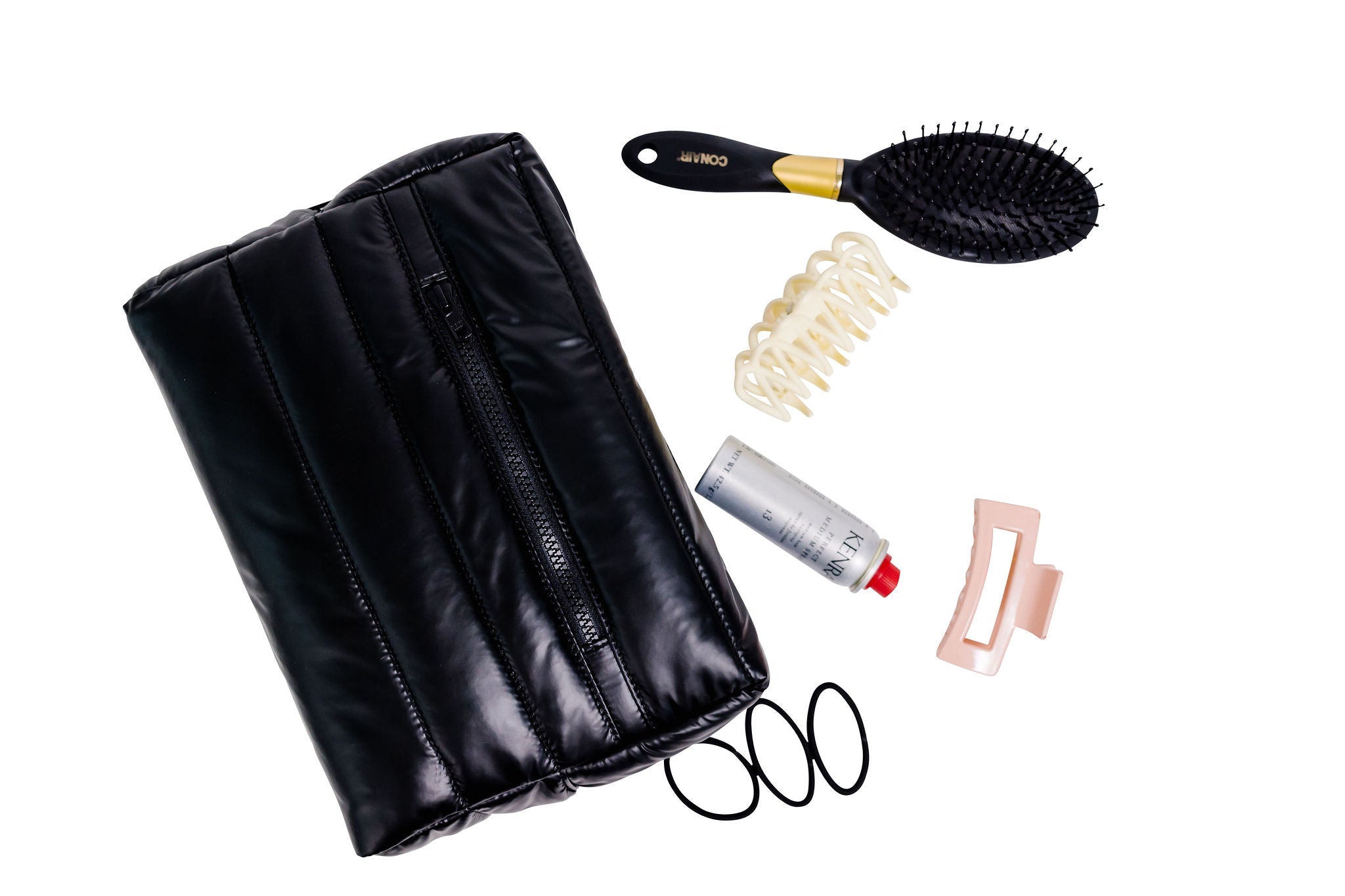 Gabriella Large Cosmetic Bag in Black