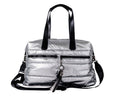 Gabriella Weekender Bag in Silver